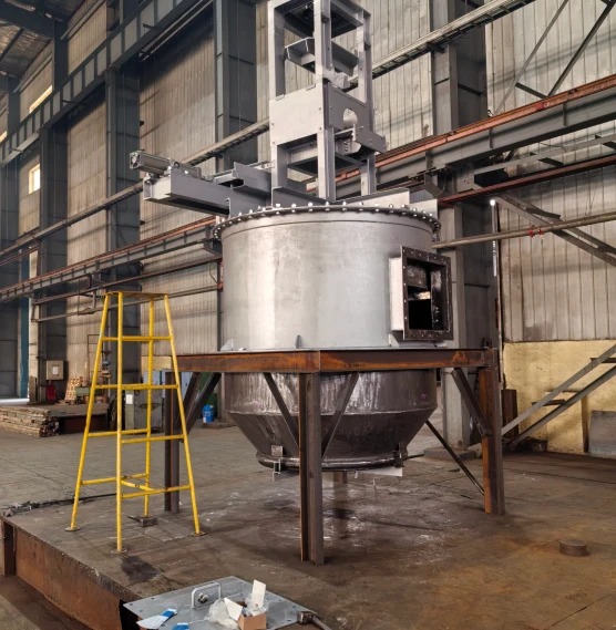 コークス焚石灰炉の写真