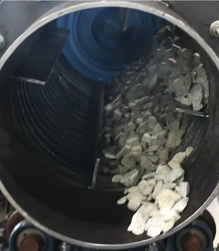 原石付着ダスト除去装置