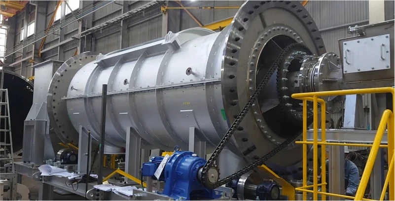 Uターンキルンの写真